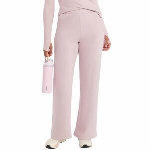 AVIA Mauve Fleece Sweatpants with Satin Trim NWOT